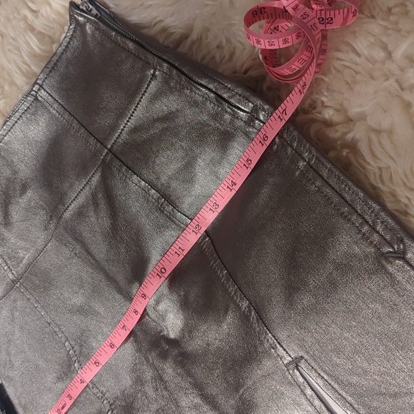 Free People coated mini skirt holding on to a dream - Picture 11 of 13